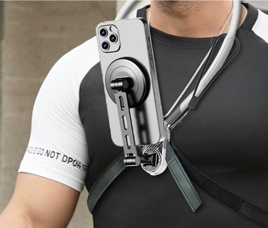 Magnetic Attraction Neck Hanger for phone
