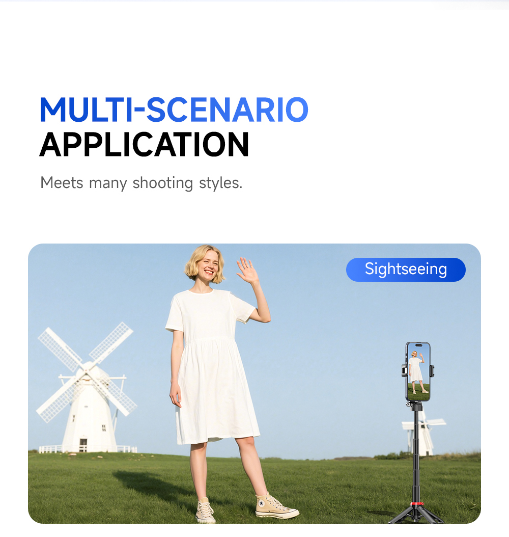 Mini Portable One-Button Pop Up Selfie Stick Tripod - Image 8