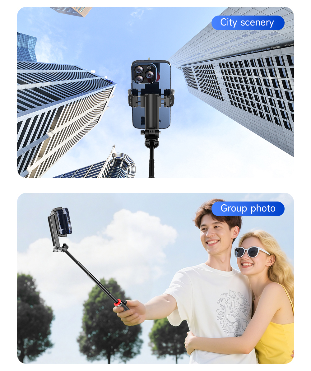 Mini Portable One-Button Pop Up Selfie Stick Tripod - Image 9