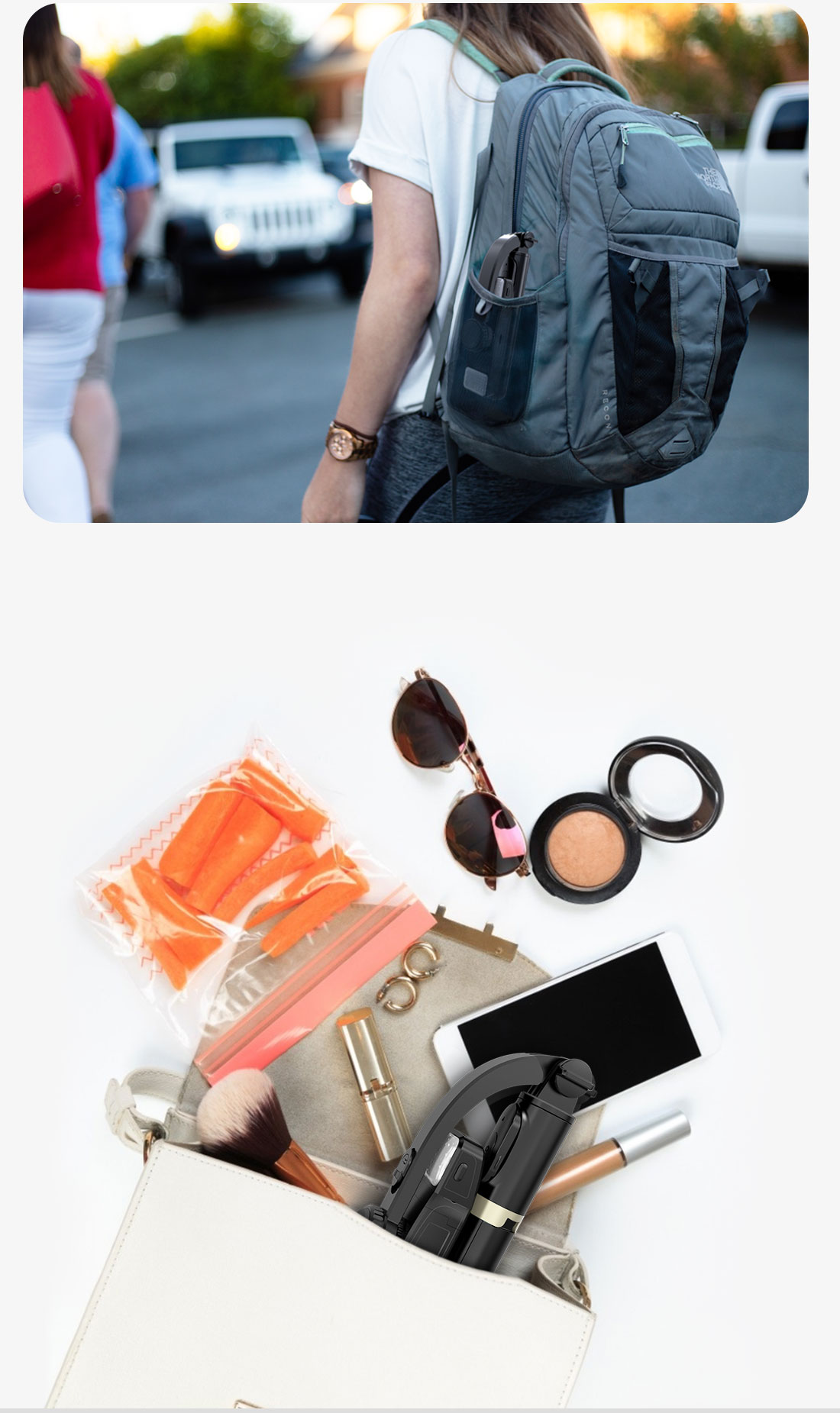 Dual Fill Light Anti-Shake Stabilizer Selfie Stick Tripod - Image 8