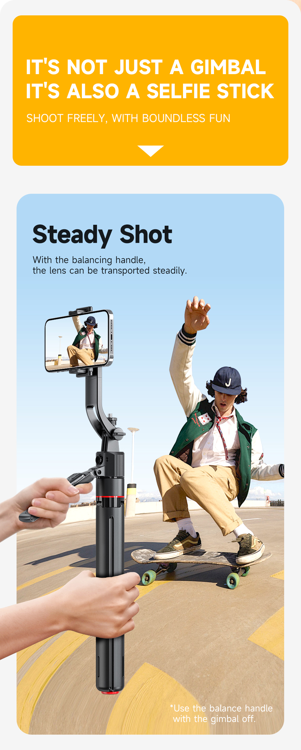 Auto Open 3-Legs Stand with 360° Rotation Gimbal - Image 13