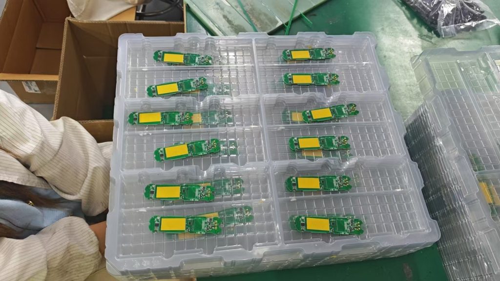 Kwin Electronics PCB assemblies stored in ESD-safe trays